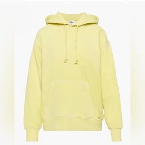 TNA Cozy Fleece Hoodie in light yellow